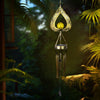 Bamburgh Heart Wind Chime Solar Light Hanging Garden Lamp