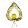 Bamburgh Heart Wind Chime Solar Light Hanging Garden Lamp