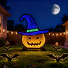 Bramwell Halloween Pumpkin Light Witch Hat LED Lamp