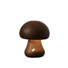 Cawood Wooden Mushroom Table Lamp Cordless Night Light