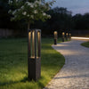 Hebden LED Bollard Light Black Die-Cast Four Heights IP54