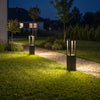 Hebden LED Bollard Light Black Die-Cast Four Heights IP54