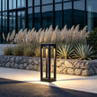 Hebden LED Bollard Light Black Die-Cast Four Heights IP54