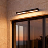 Hexham Rectangular Outdoor Wall Light LED Motion Sensor