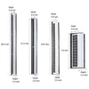 Ovington Solar Linear Wall Light Black Wire Free