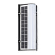 Ovington Solar Linear Wall Light Black Wire Free