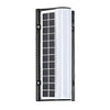 Ovington Solar Linear Wall Light Black Wire Free