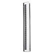 Ovington Solar Linear Wall Light Black Wire Free