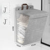 Wallora Foldable Wall Mounted Laundry Basket Punch Free