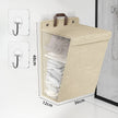 Wallora Foldable Wall Mounted Laundry Basket Punch Free