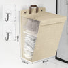 Wallora Foldable Wall Mounted Laundry Basket Punch Free