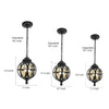 Tanfield Metal Orb Outdoor Pendant Light Globe Chain