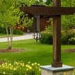 Tanfield Metal Orb Outdoor Pendant Light Globe Chain