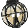 Tanfield Metal Orb Outdoor Pendant Light Globe Chain