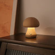 Cawood Wooden Mushroom Table Lamp Cordless Night Light