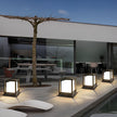 Gargrave Square Pillar Light Solar or Hardwired Garden Post