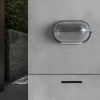 Corfe Oval Bulkhead Light Retro Industrial Wall Light
