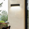 Kersey Rectangle Outdoor Wall Light Matte Black LED