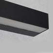 Kersey Rectangle Outdoor Wall Light Matte Black LED