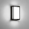 Lavenham Geometric Outdoor Wall Light Black LED Sconce