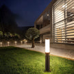 Castleton LED Bollard Light Black Garden Path Post Light