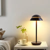 Sawley Double Dome Mushroom Table Lamp Cordless Dimmable