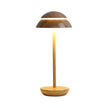 Sawley Double Dome Mushroom Table Lamp Cordless Dimmable
