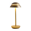Sawley Double Dome Mushroom Table Lamp Cordless Dimmable