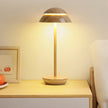 Sawley Double Dome Mushroom Table Lamp Cordless Dimmable