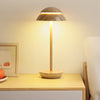 Sawley Double Dome Mushroom Table Lamp Cordless Dimmable