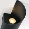 Egton Spiral Up Down Outdoor Wall Light IP65 LED