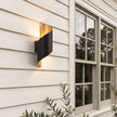 Egton Spiral Up Down Outdoor Wall Light IP65 LED