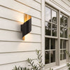 Egton Spiral Up Down Outdoor Wall Light IP65 LED
