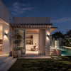 Egton Spiral Up Down Outdoor Wall Light IP65 LED
