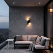Egton Spiral Up Down Outdoor Wall Light IP65 LED