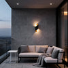 Egton Spiral Up Down Outdoor Wall Light IP65 LED