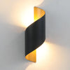 Egton Spiral Up Down Outdoor Wall Light IP65 LED