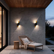 Egton Spiral Up Down Outdoor Wall Light IP65 LED