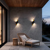 Egton Spiral Up Down Outdoor Wall Light IP65 LED