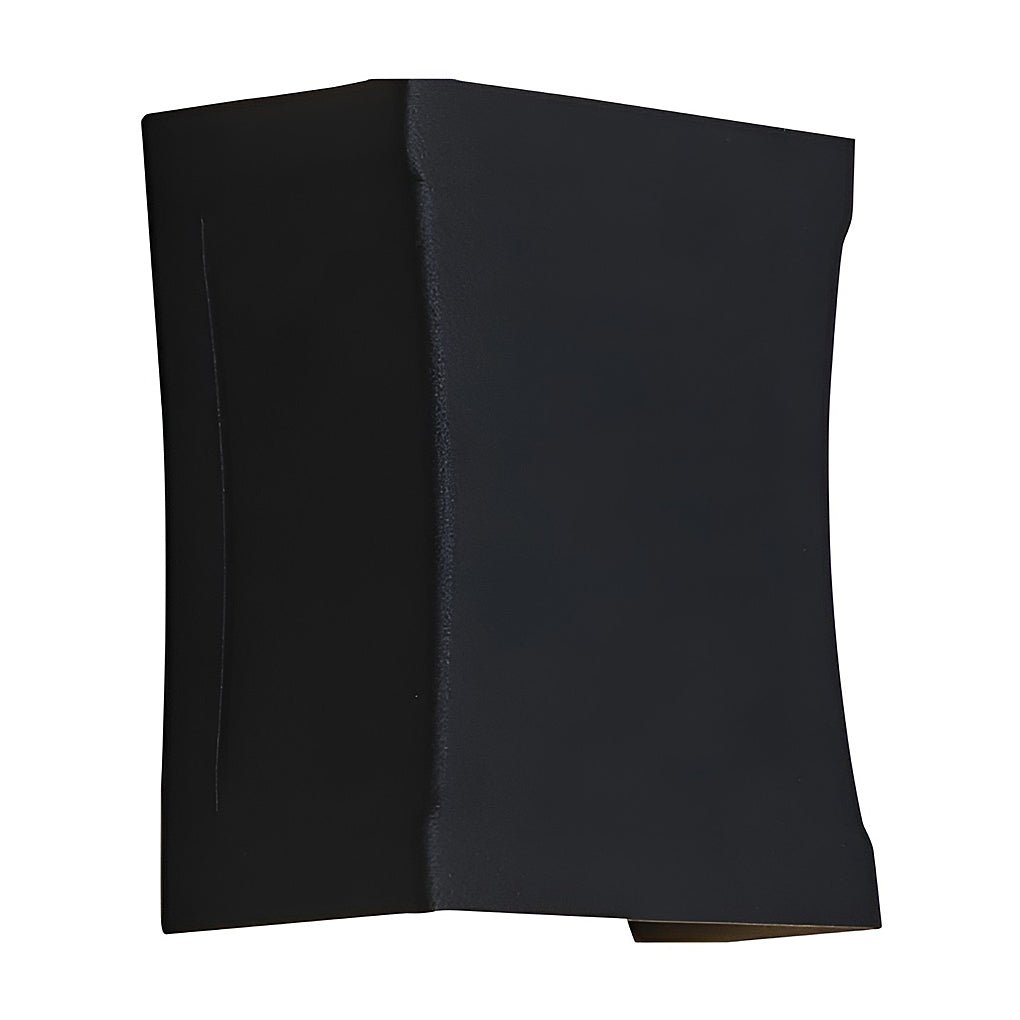 Amberley Up Down Outdoor Wall Light Black LED Sconce