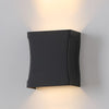 Amberley Up Down Outdoor Wall Light Black LED Sconce