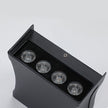 Amberley Up Down Outdoor Wall Light Black LED Sconce