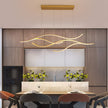 Buxton Wave LED Pendant Light Dimmable Metal Linear