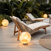 Wetherby Moon Pillar Light Globe Solar or Hardwired IP65