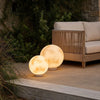 Wetherby Moon Pillar Light Globe Solar or Hardwired IP65
