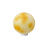 Wetherby Moon Pillar Light Globe Solar or Hardwired IP65