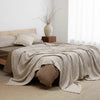 Broadway Cotton Waffle Blanket Lightweight Breathable Throw