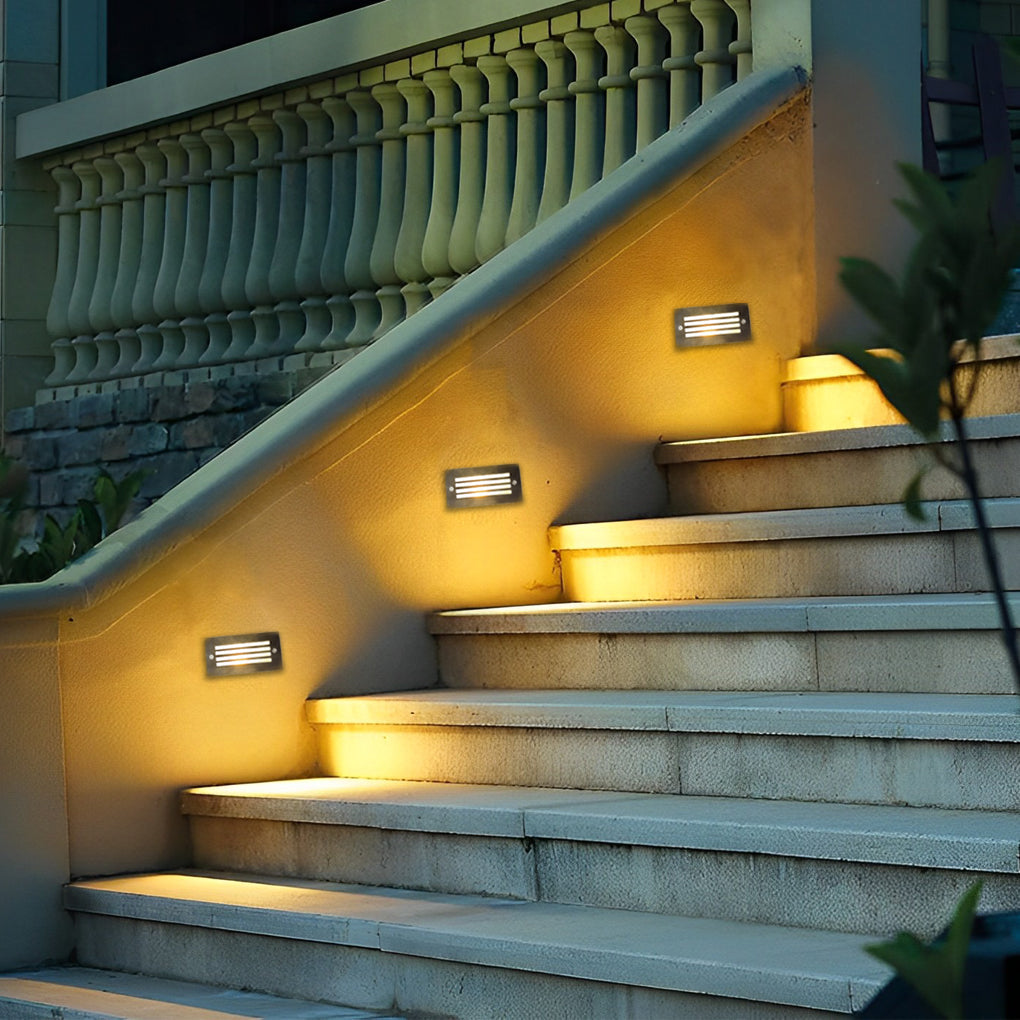 Bosham Recessed Brick Light LED Step and Stair Wall Light