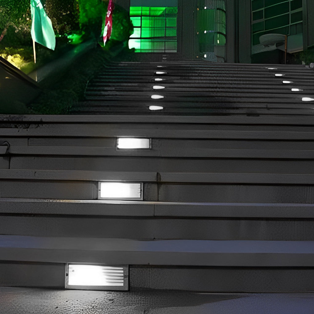 Bosham Recessed Brick Light LED Step and Stair Wall Light