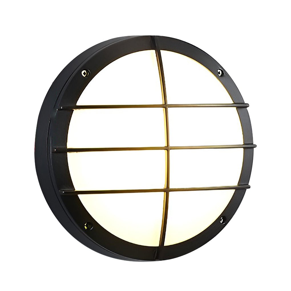 Felton Round LED Outdoor Ceiling Light Wall or Ceiling